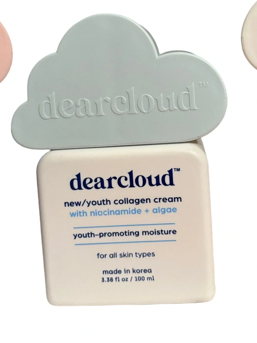 dearcloud NWT Skincare Trio - Youth Collagen Cream, Toner & Detox Cleansing Oil